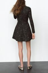 CHECKERED SKATER DRESS