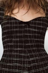 CHECKERED SKATER DRESS