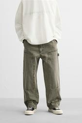 FADED CARPENTER POCKET TROUSERS