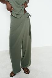 FLOWING WRAP TROUSERS