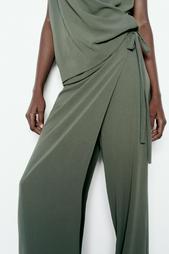 FLOWING WRAP TROUSERS