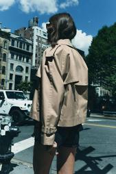 WATER-REPELLENT CROP JACKET ZW COLLECTION