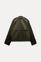 WATER-REPELLENT CROP JACKET ZW COLLECTION