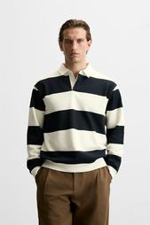 CONTRAST COLLAR POLO SHIRT