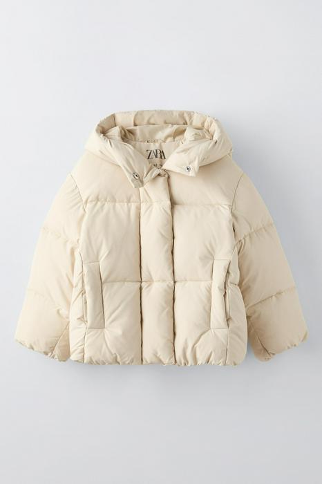 HOODED PUFFER JACKET