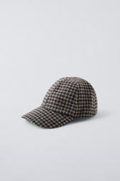 HOUNDSTOOTH CAP