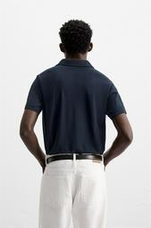 TEXTURED POLO SHIRT