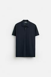 TEXTURED POLO SHIRT