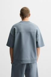 INTERLOCK TEXTURED SWEATSHIRT