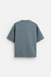 INTERLOCK TEXTURED SWEATSHIRT