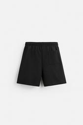 INTERLOCK TEXTURED BERMUDA SHORTS