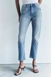 ZW COLLECTION RELAXED SLIM FIT MID-RISE JEANS