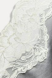 ZW COLLECTION SATIN LACE TOP