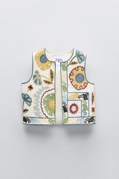 EMBROIDERED WAISTCOAT