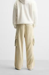 CORDUROY CARGO TROUSERS