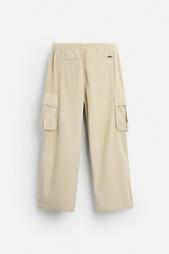 CORDUROY CARGO TROUSERS