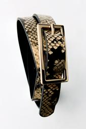 ANIMAL PRINT SLIM BELT