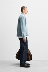 DENIM BOXY FIT OVERSHIRT