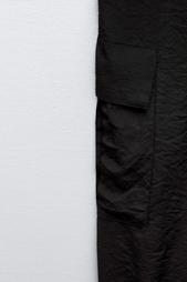 CARGO TROUSERS WITH ELASTICATED WAISTBAND