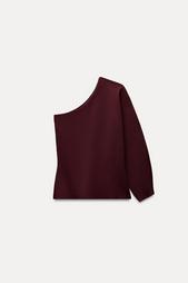 ASYMMETRIC KNIT TOP