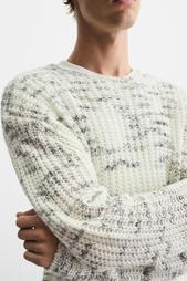 IRREGULAR JACQUARD SWEATER