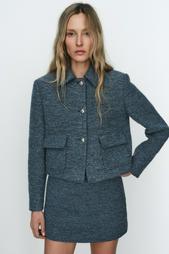 SHORT BOUCLÉ JACKET