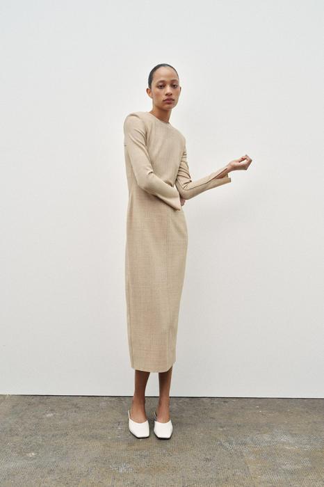 ZW COLLECTION WOOL TUBE DRESS