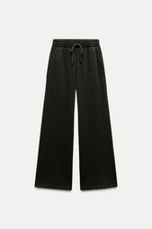 FADED WIDE-LEG TROUSERS