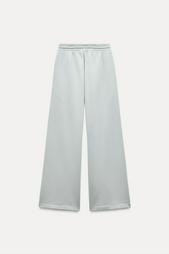 FADED WIDE-LEG TROUSERS