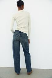 TRF STRAIGHT-LEG MID-RISE JEANS