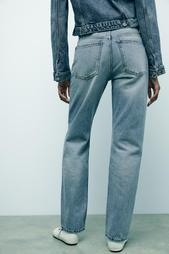 TRF STRAIGHT-LEG MID-RISE JEANS