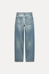 TRF STRAIGHT-LEG MID-RISE JEANS