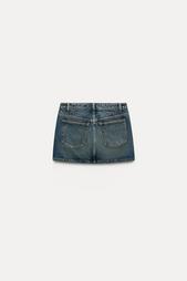 DENIM TRF MINI SKIRT