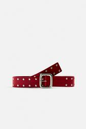 LEATHER STUDDED BELT X HARRY LAMBERT