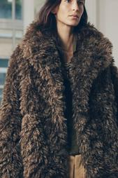 ZW COLLECTION FAUX FUR SHORT COAT