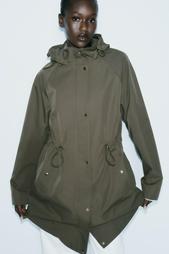 LONG TECHNICAL FABRIC JACKET