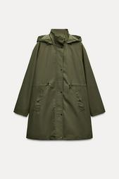 LONG TECHNICAL FABRIC JACKET