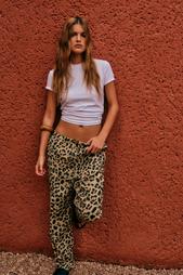 ANIMAL PRINT TROUSERS