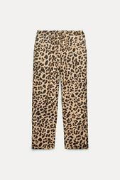 ANIMAL PRINT TROUSERS