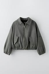 BOMBER JACKET WITH ZIP