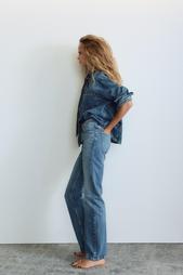 TRF STRAIGHT HIGH-WAIST JEANS