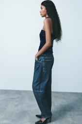 TRF BALLOON MID-RISE JEANS