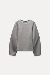 FITTED INTERLOCK SWEATSHIRT