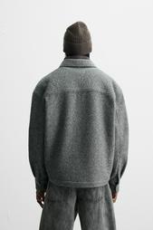 BOUCLÉ OVERSHIRT