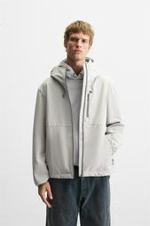 TECHNICAL HOODED JACKET