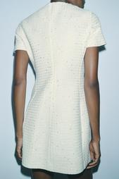 ZW COLLECTION SHORT TEXTURED DRESS