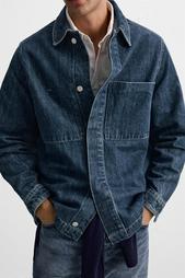 DENIM OVERSHIRT WITH POCKETS