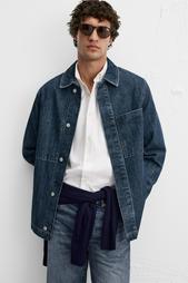 DENIM OVERSHIRT WITH POCKETS