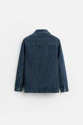 DENIM OVERSHIRT WITH POCKETS