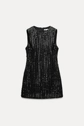 ZW COLLECTION SHORT SEQUINNED DRESS